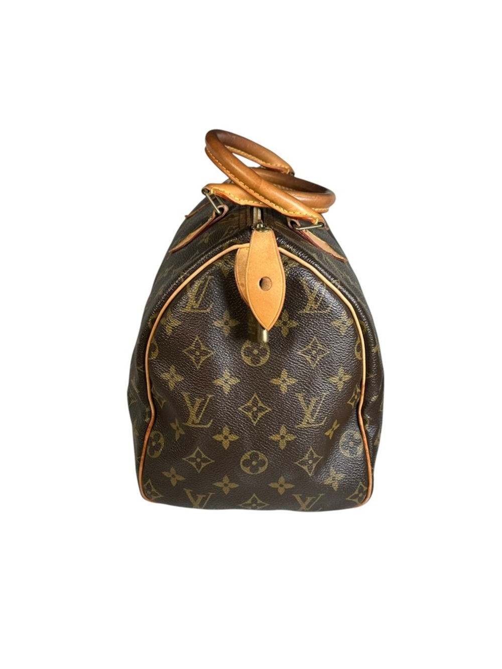 Louis Vuitton Speedy 30 Monogram  Brown Canvas Boston Top Handle Handbag 2018 - Picture 8 of 15